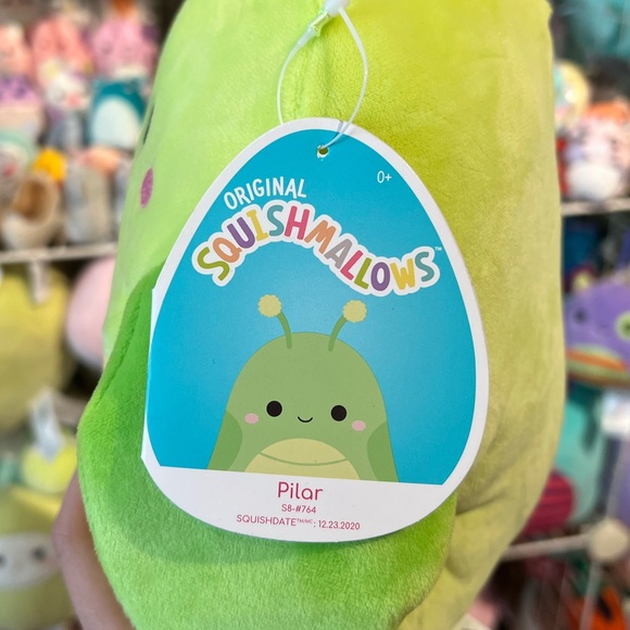 Squishmallows Pilar the Grasshopper 8" Stuffed Plush - Picture 3 of 3